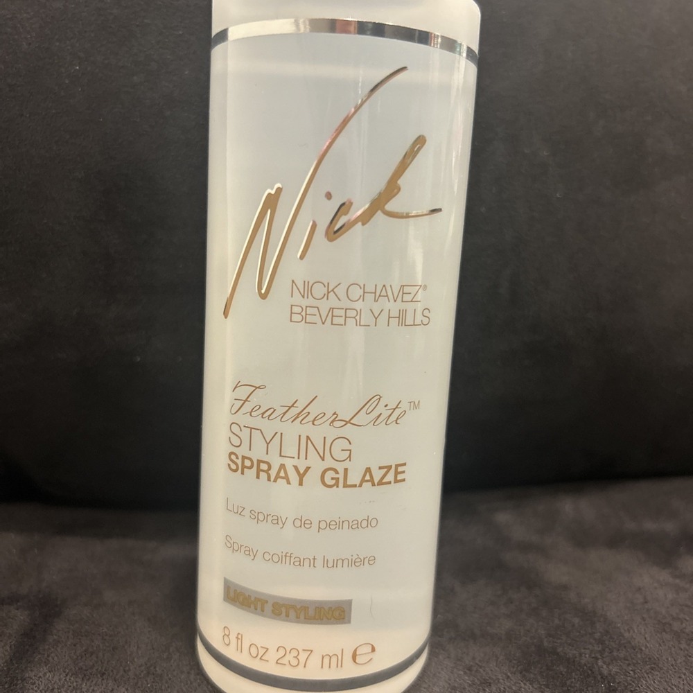 Nick Chavez FeatherLite Styling Spray Glaze 8 oz‎ Rare with Pump